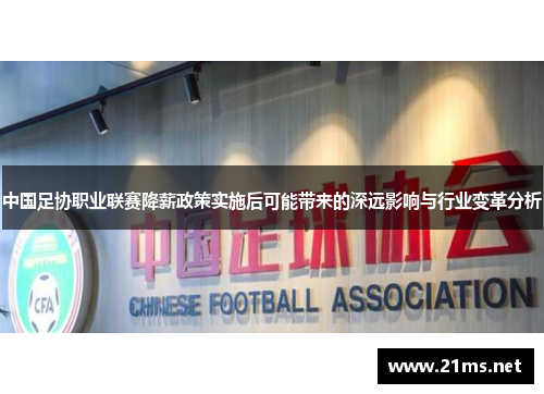 中国足协职业联赛降薪政策实施后可能带来的深远影响与行业变革分析